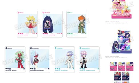 Newパンティ&ストッキング SNS風アクリルカードや場面写グッズが登場