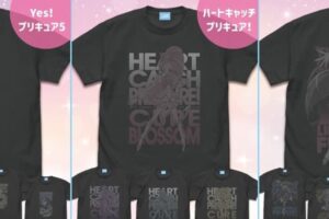 プリキュア バーチャルイベント開催記念リメイクTシャツ 3月一般発売!