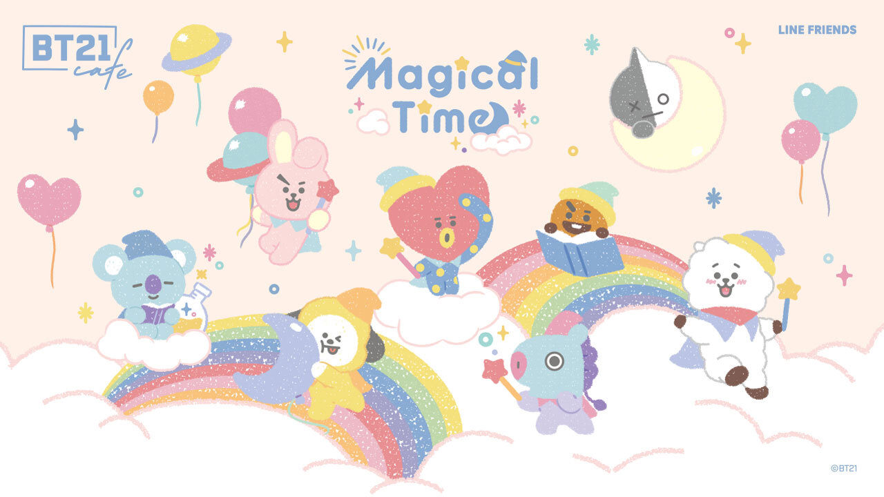 BT21カフェ in BOX cafe 11月3日よりコラボ第13弾“MAGICAL TIME”開催!