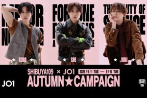 JO1 × SHIBUYA109 將於9月1日起舉辦聯名活動!
