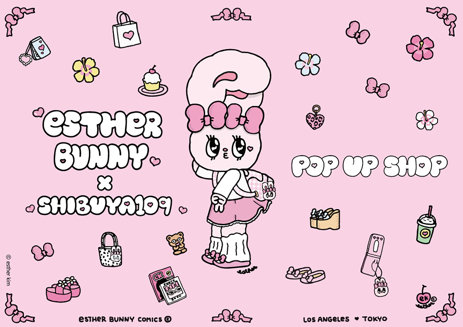 Esther Bunny ポップアップストア in 東京・大阪 8月2日より開催!