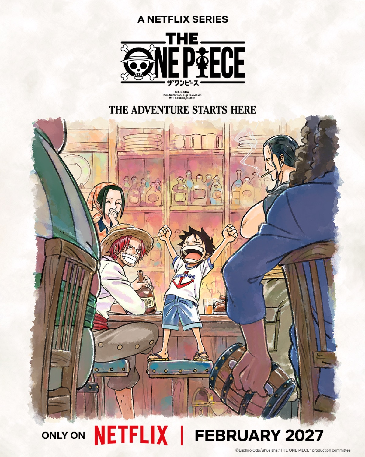 THE ONE PIECE 2027年2月より全7話一挙配信!