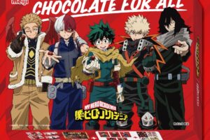 僕のヒーローアカデミア × 明治チョコレート 7月29日よりコラボ!
