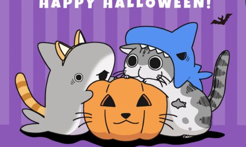 どんぐりアート♡「猫帽子十五夜お月様BIG」 錆猫ギャラリー on X: 