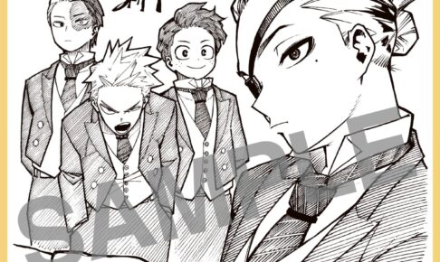 映画「ヒロアカ」ユアネクスト 8月17日より入場特典第2弾 ミニ色紙 配布!