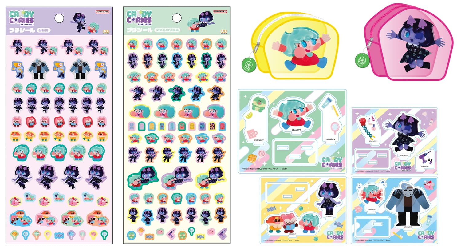 キャンディーカリエス ぷっくりプチシールなど発売! 見里朝希監督 最新作