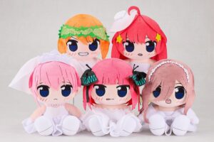 五等分の花嫁 ウェディングドレス姿の「くりぱん ぬいぐるみ」11月発売!