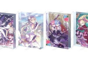 リゼロ 原作初期の表紙を使用 アクリルブロック&カード 12月発売