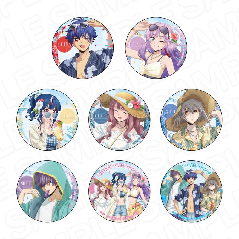 ヴァンガード 明導アキナら6人「バカンスver.」描き下ろしグッズ 2月発売