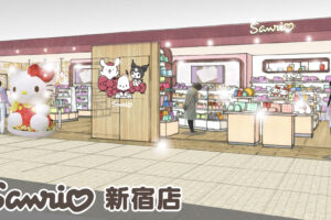 Sanrio 新宿店 4月1日よりリニューアル! オープン記念ノベルティー登場!