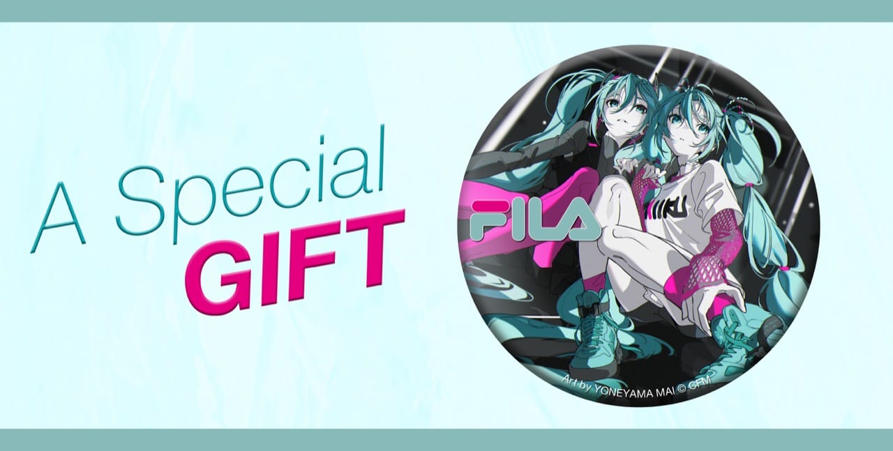 初音ミク × FILA コラボスニーカー 公式オンラインストアで先行予約開始!