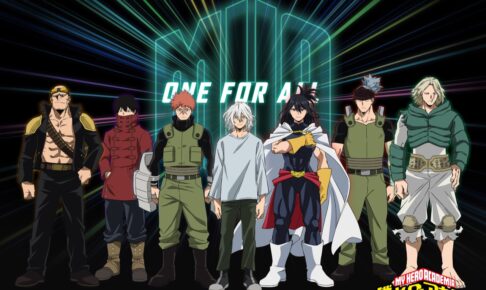 僕のヒーローアカデミア 7期 歴代OFA継承者たちの最新ビジュアル解禁!