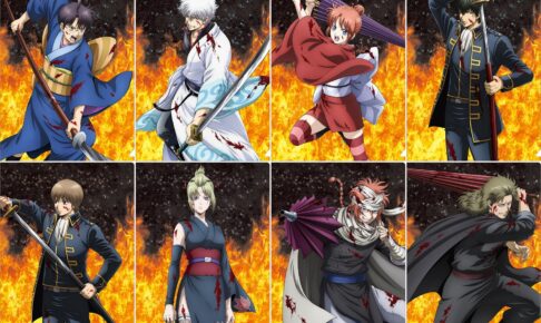 新劇場版「銀魂」銀さん・神威・月詠らの新規描き下ろしグッズ 1月発売