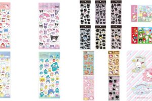 サンリオ 新作シール各種 ファミマにて8月8日より順次発売!