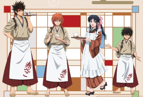 るろうに剣心 カフェ「赤べこ」in 大阪/東京 9月8日よりコラボ順次開催!