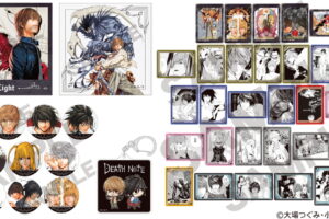 DEATH NOTE 月 & リュークのアクスタなど原作イラストグッズ 12月再販