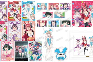 ばっどがーる 優・涼・るら達の「バニー ver.」描き下ろしグッズ 1月発売!