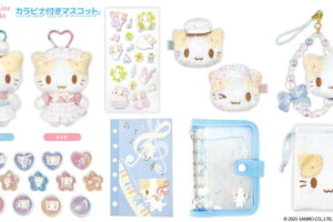 マシュマロみたいなふわふわにゃんこ シールやマスコット等新グッズ発売