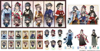 青春ブタ野郎 桜島麻衣らレトロモダンな袴姿の描き下ろしグッズ 1月発売