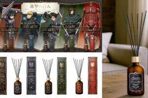 進撃の巨人 リヴァイや壁の巨人を香りで表現した「ディフューザー」発売