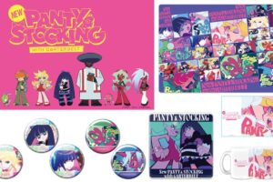 Newパンティ&ストッキング デイモン姉妹の缶バッジなど新作グッズ 発売