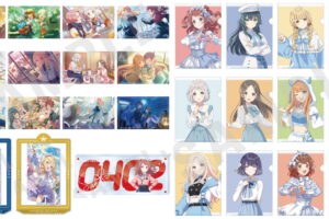 学園アイドルマスター 白 × 水色のガーリー衣装 描き下ろしグッズ 発売!