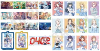 学園アイドルマスター 白 × 水色のガーリー衣装 描き下ろしグッズ 発売!