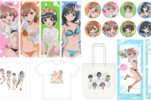 とある科学の超電磁砲「水遊び」がテーマの描き下ろしグッズ 2月発売!