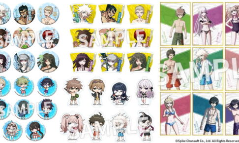 ダンガンロンパ セリフ缶バッジなど人気グッズがBOXで再登場! 1月再販