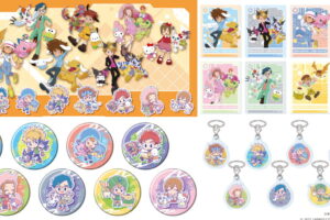 デジモンアドベンチャー × サンリオ コラボ 等身&ミニキャラグッズ 発売!