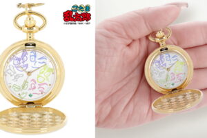 忍たま​乱太郎 土井先生&六年生をイメージ「ラインアート 懐中​時計」発売