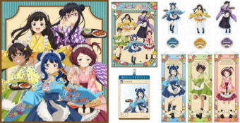 負けヒロインが多すぎる! レトロカフェがテーマの描き下ろしグッズ 発売!