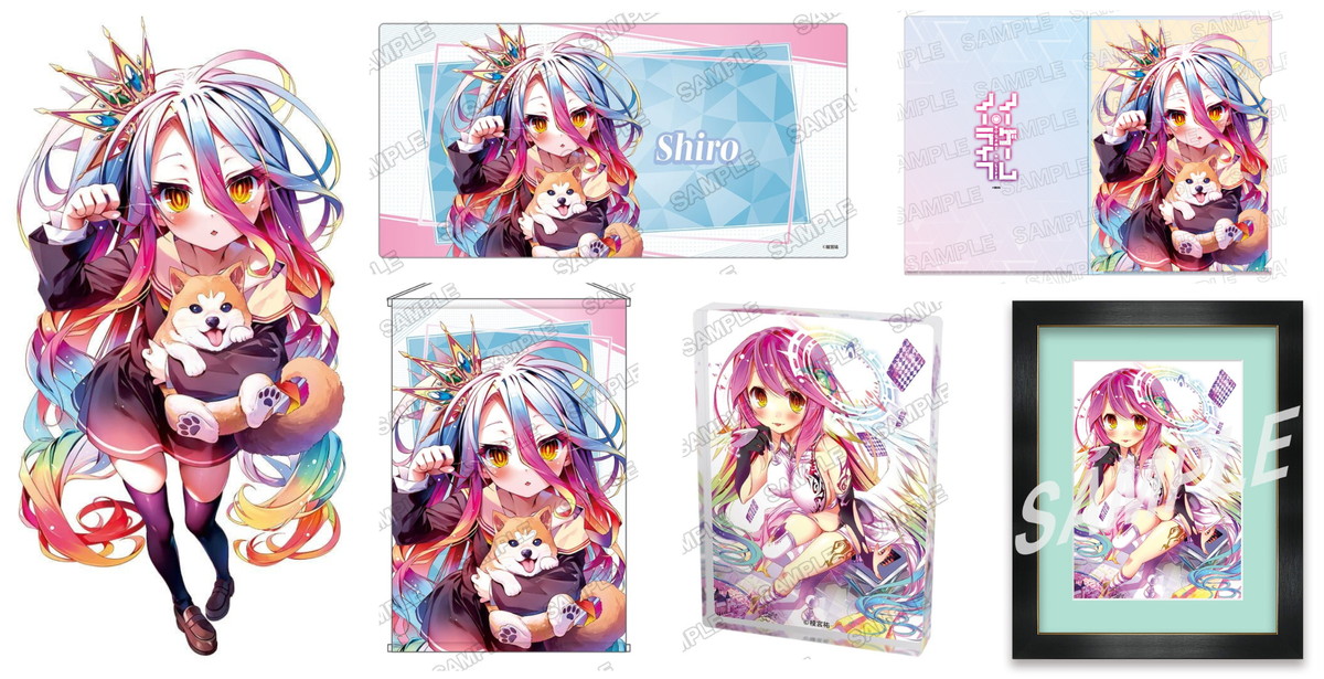 ノーゲーム・ノーライフ ライトノベル展2025 白の描き下ろしグッズ 発売!