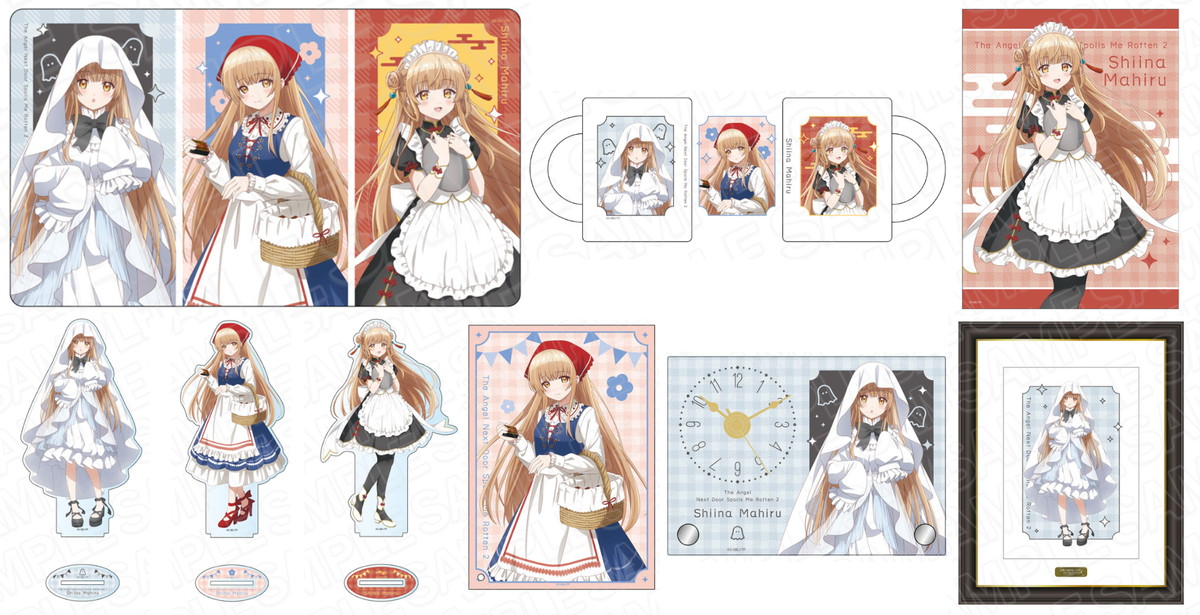 お隣の天使様 お化けなど文化祭がテーマ! 真昼の描き下ろしグッズ発売