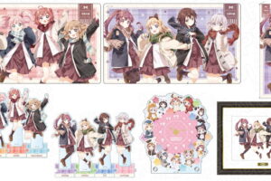 ゆるゆり マフラー姿の描き下ろしグッズ 4月発売! アトレコラボが新登場