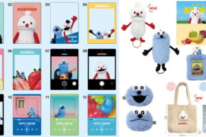 パペットスンスン 待望の再販!! 大人気もふもふグッズ & シール 6月発売!