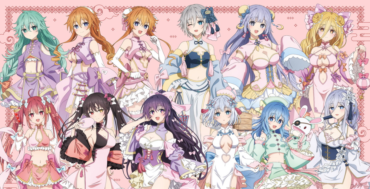 デート・ア・ライブ パステルチャイナがテーマの12周年記念グッズ 発売!