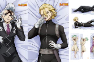 Dr.STONE C107事後通販 スタゼノの抱き枕カバーなど 5月一般発売!