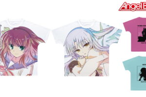 アニメ「Angel Beats!」立華かなでを描いた”Ani-Art 天使Tシャツ” 8月発売