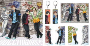 ぶっちぎり?! 荒仁・真宝ら「壁 Ver.」描き下ろしグッズ 6月一般発売!