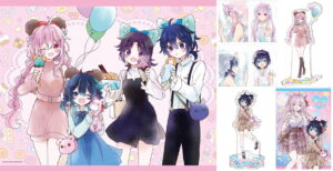 ハッピーシュガーライフ「遊園地 Ver.」描き下ろしグッズ 8月一般発売!