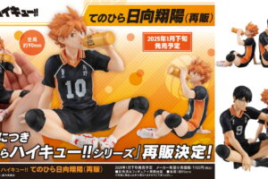 ハイキュー!! 日向 & 影山 てのひらフィギュア 待望の再販決定! 1月発売!!