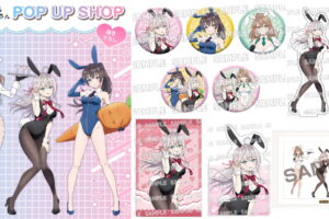 ロシデレ POP UP先行販売 バニー姿の描き下ろしグッズ 12月一般発売!