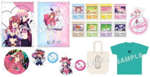 まちカドまぞく2丁目 5周年記念 猫耳パーカー描き下ろしグッズ 11月発売!