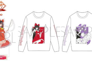 東方Project 博麗霊夢 & 霧雨魔理沙「ロングスリーブTシャツ」12月発売!