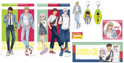 TIGER &amp; BUNNY2 虎徹 /バーナビーらのポップなイラストグッズ 8月発売!