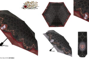 ローゼンメイデン 真紅と水銀燈​「晴雨兼用ワンタッチ折りたたみ傘」発売