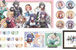 ささやくように恋を唄う アリス衣装の竹嶋えく先生描き下ろしグッズ発売