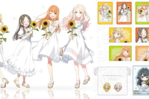 学園アイドルマスター 白ワンピ姿のsunflower Ver. 描き下ろしグッズ発売!