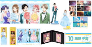 アオのハコ アニメ放送1周年記念 パーティ衣装の描き下ろしグッズ 発売!